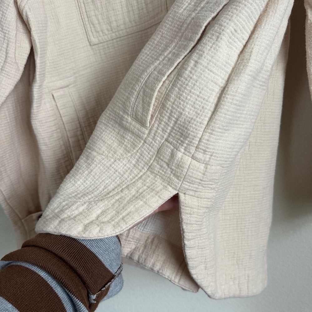 Madewell Womens Waffleback Branner Shirt Jacket Shacket - Picture 8 of 15
